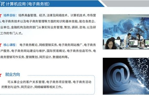 女生适合的专业电子商务