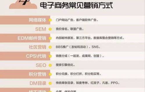 电子商务专业知识考点