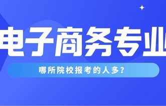 电子商务专业专升本考啥
