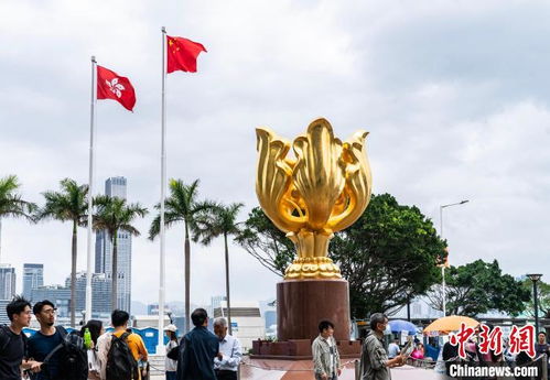 香港金紫荆广场响起《如愿》